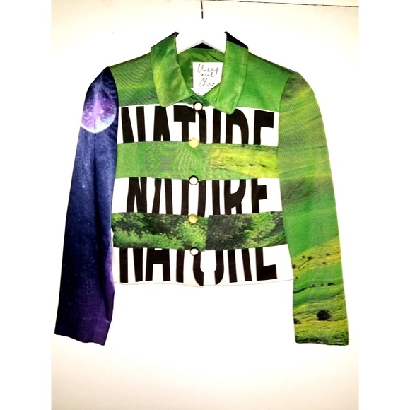 Authentic Moschino Nature Future Jacket SOLD OUT - Picture 4 of 5